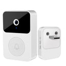 Campainha Com Cmera Vdeo Porteiro Sem Fio Wi-Fi HD Inteligente Smart Home V Pelo Celular - Recarregvel