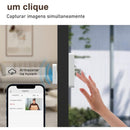Campainha Com Cmera Vdeo Porteiro Sem Fio Wi-Fi HD Inteligente Smart Home V Pelo Celular - Recarregvel