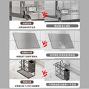 Escorredor Kitchen Rack Aço Inoxidável Organizador Louça Preto Pia Kitchen Rack Aço Ino