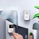 Campainha Com Cmera Vdeo Porteiro Sem Fio Wi-Fi HD Inteligente Smart Home V Pelo Celular - Recarregvel
